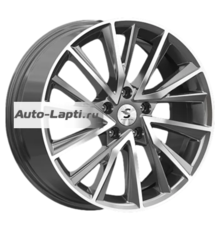 Premium Series 7,5x18/5x112 ET39 D66,6 КР010 (Audi A4) Diamond Gloss Graphite